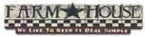 Farm House Vintage Sign Metal Sign