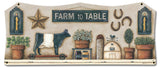 Farm To Table Vintage Sign Metal Sign
