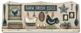 Farm Fresh Eggs Vintage Sign Metal Sign