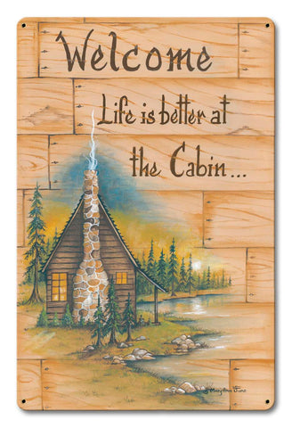 Life-Is-Better-At-The-Cabin-Vintage-Sign-Metal-Sign