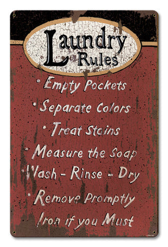 Laundry-Rules-Vintage-Sign-Metal-Sign
