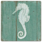 Seahorse Vintage Sign Metal Sign