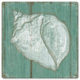 Seashell Vintage Sign Metal Sign