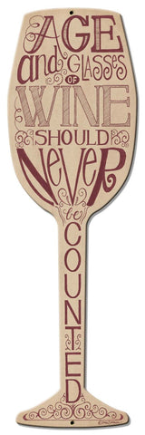 Age-and-Glasses-of-Wine-Vintage-Sign-Metal-Sign
