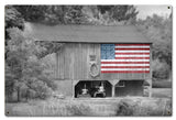 Barn Flag Vintage Sign Metal Sign