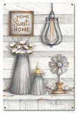 Home Sweet Home Indoor Decor Vintage Sign Metal Sign