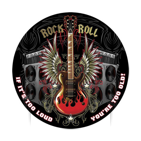 Rock And Roll Vintage Sign Metal Sign