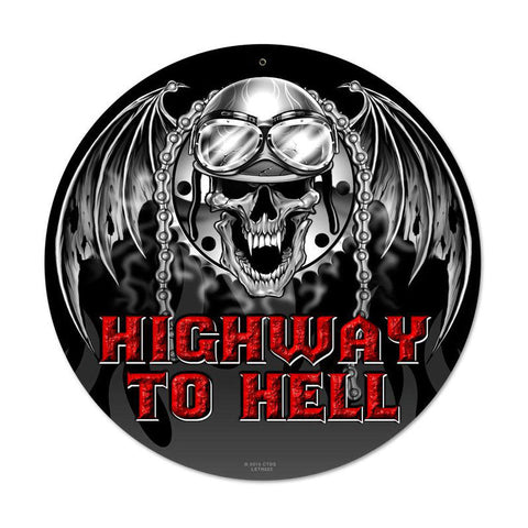 Highway-To-Hell-Vintage-Sign-Metal-Sign