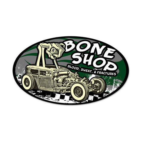 Bone Shop Vintage Sign Metal Sign