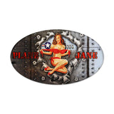 Plane Jane Vintage Sign Metal Sign