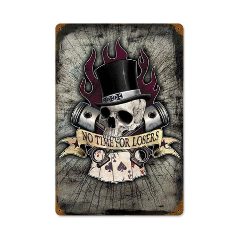 No-Time-For-Losers-Vintage-Sign-Metal-Sign
