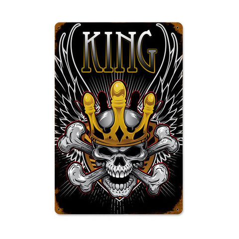 King-Skull-Vintage-Sign-Metal-Sign