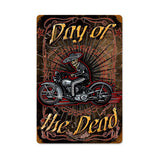 Day Of The Dead Vintage Sign Metal Sign