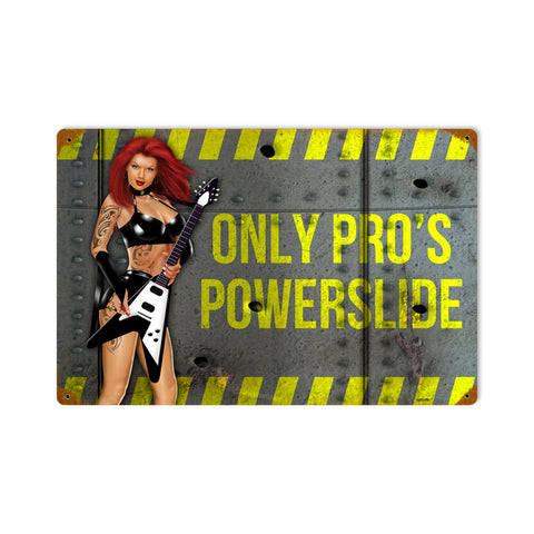Powerslide Vintage Sign Metal Sign
