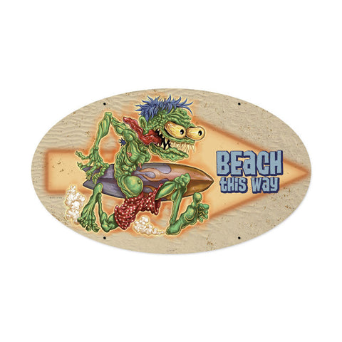 Beach-This-Way-Vintage-Sign-Metal-Sign