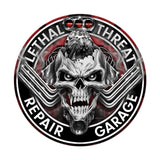 Engine Skull Vintage Sign Metal Sign