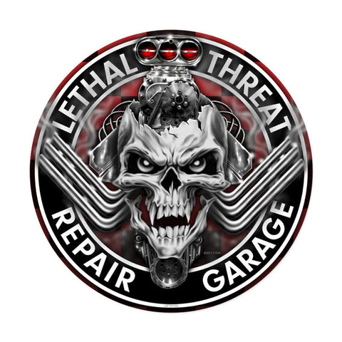Engine-Skull-Vintage-Sign-Metal-Sign