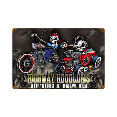 Highway-Hoodlums-Vintage-Sign-Metal-Sign