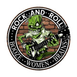 Rock N Roll Vintage Sign Metal Sign
