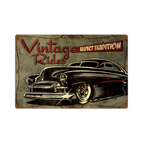 Respect Tradition Vintage Sign Metal Sign