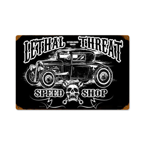 Hot-Rod-Speedshop-Vintage-Sign-Metal-Sign