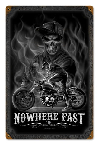 Nowhere-Fast-Vintage-Sign-Metal-Sign