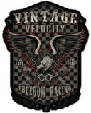 Freedom Racing Metal Sign