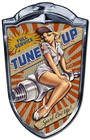 Grill-Sign-Spark-One-Up-Vintage-Sign-Metal-Sign