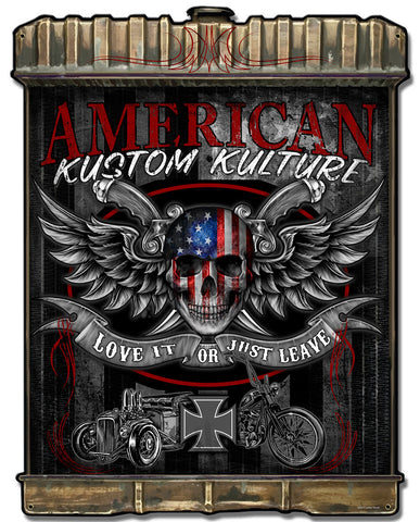 Radiator-American-Kustom-Vintage-Sign-Metal-Sign