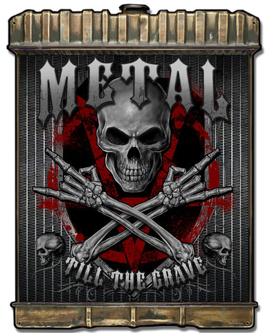 Radiator-Heavy-Metal-Vintage-Sign-Metal-Sign