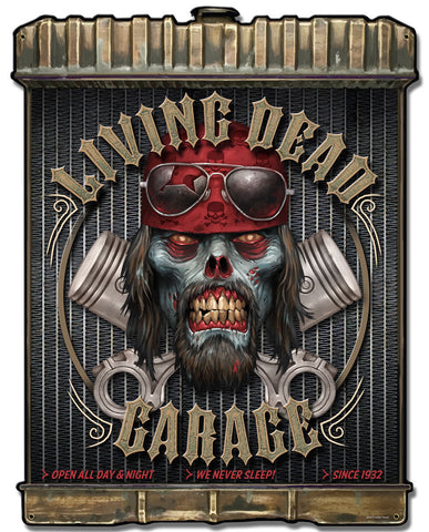 Radiator-Zombie-Vintage-Sign-Metal-Sign