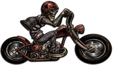 Skull Biker Right Vintage Sign Metal Sign