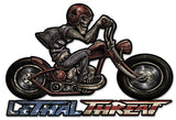 Motorcycle-Skull-Right-Metal-Sign