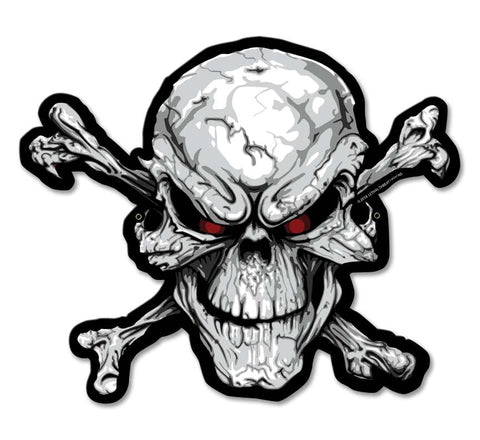LETH210---ANGRY-SKULL-Metal-Sign
