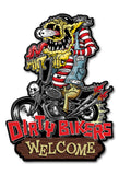 Dirty Bikers Metal Sign