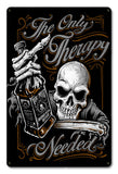 Only Therapy Metal Sign
