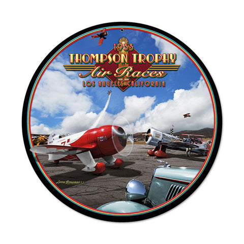 Air Races 1933 Vintage Sign Metal Sign