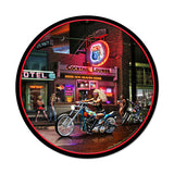 Biker Bar Vintage Sign Metal Sign
