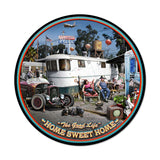 Good Life Vintage Sign Metal Sign