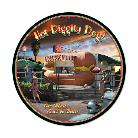 Hot-Diggity-Dog-Vintage-Sign-Metal-Sign