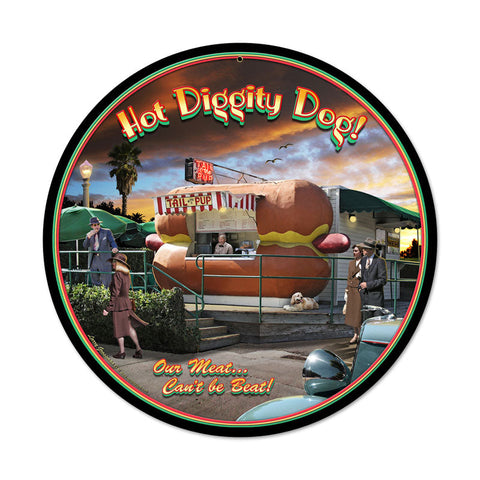 Hot-Diggity-Dog-Vintage-Sign-Metal-Sign