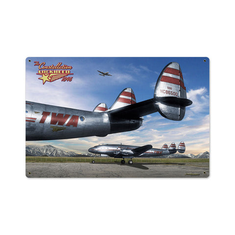 Constellation Vintage Sign Metal Sign