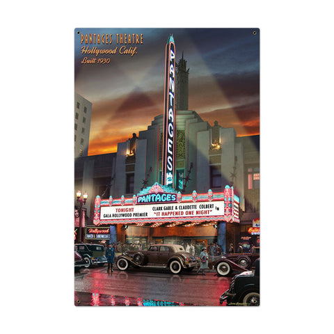 Pantages-Theater-Vintage-Sign-Metal-Sign