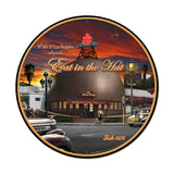 Brown Derby Vintage Sign Metal Sign
