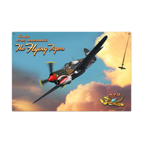 Flying-Tiger-Vintage-Sign-Metal-Sign