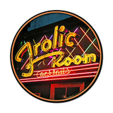 Frolic Room Vintage Sign Metal Sign