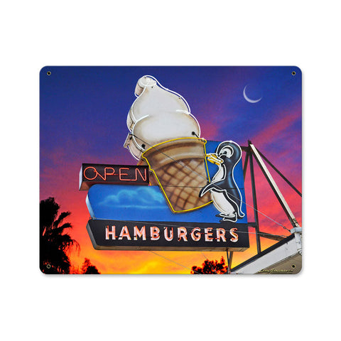 Penguin-Softy-Vintage-Sign-Metal-Sign