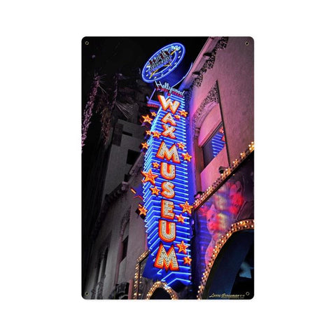 Wax-Museum-Vintage-Sign-Metal-Sign