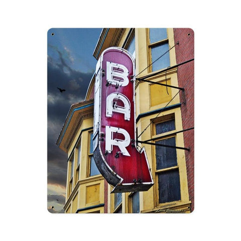 Bar Vintage Sign Metal Sign