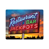 Jackpots Vintage Sign Metal Sign